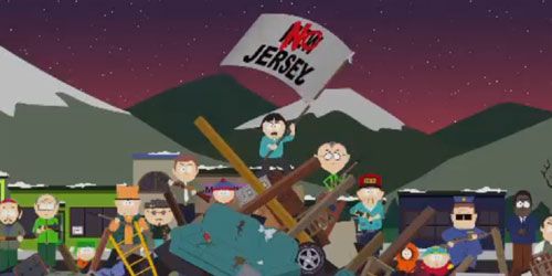 jersey shore on south park. And it#39;s the obligatory Jersey