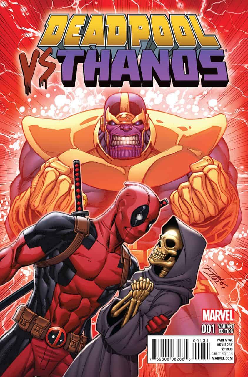 Deadpool Vs. Thanos # 1 (Variant) by Tim Seeley | Марвел 