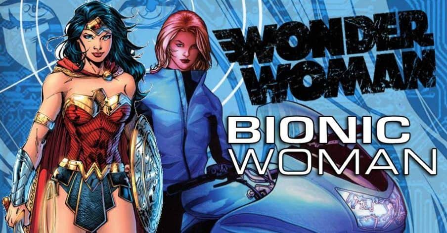 Resultado de imagem para Wonder Woman ’77 Meets the Bionic Woman comics