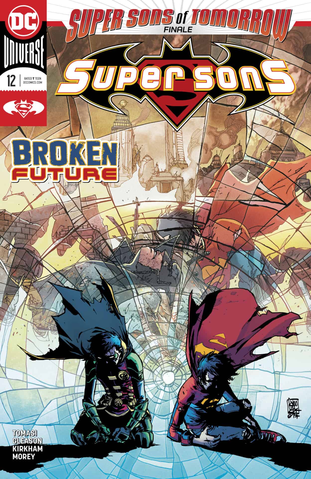 Dc Comics Universe And Supers Sons 12 Spoilers And Review Super Sons Of Tomorrow Part 5 Finale W