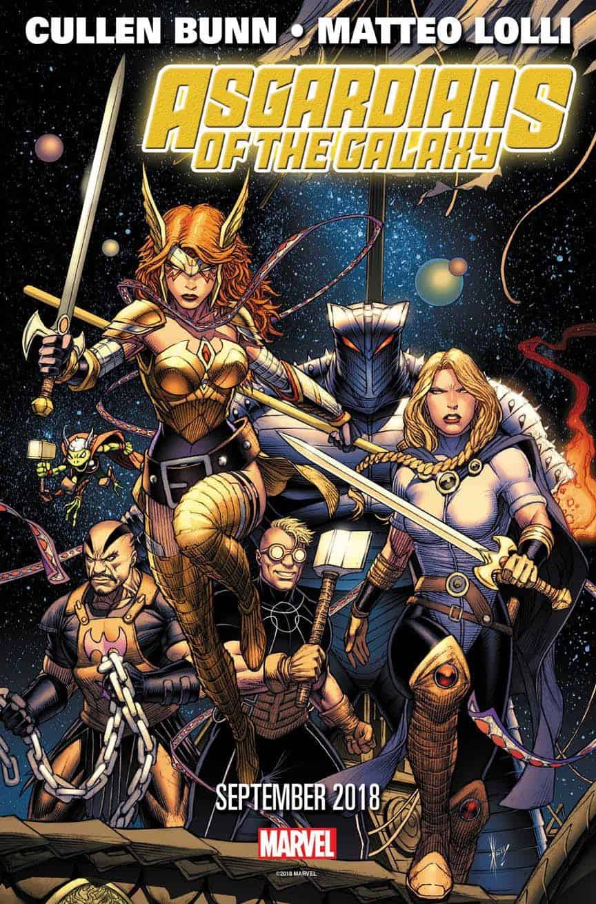 MARVEL COMICS ASGARDIANS OF THE GALAXY SKOTTIE YOUNG COVER SAME DAY DISPATCH