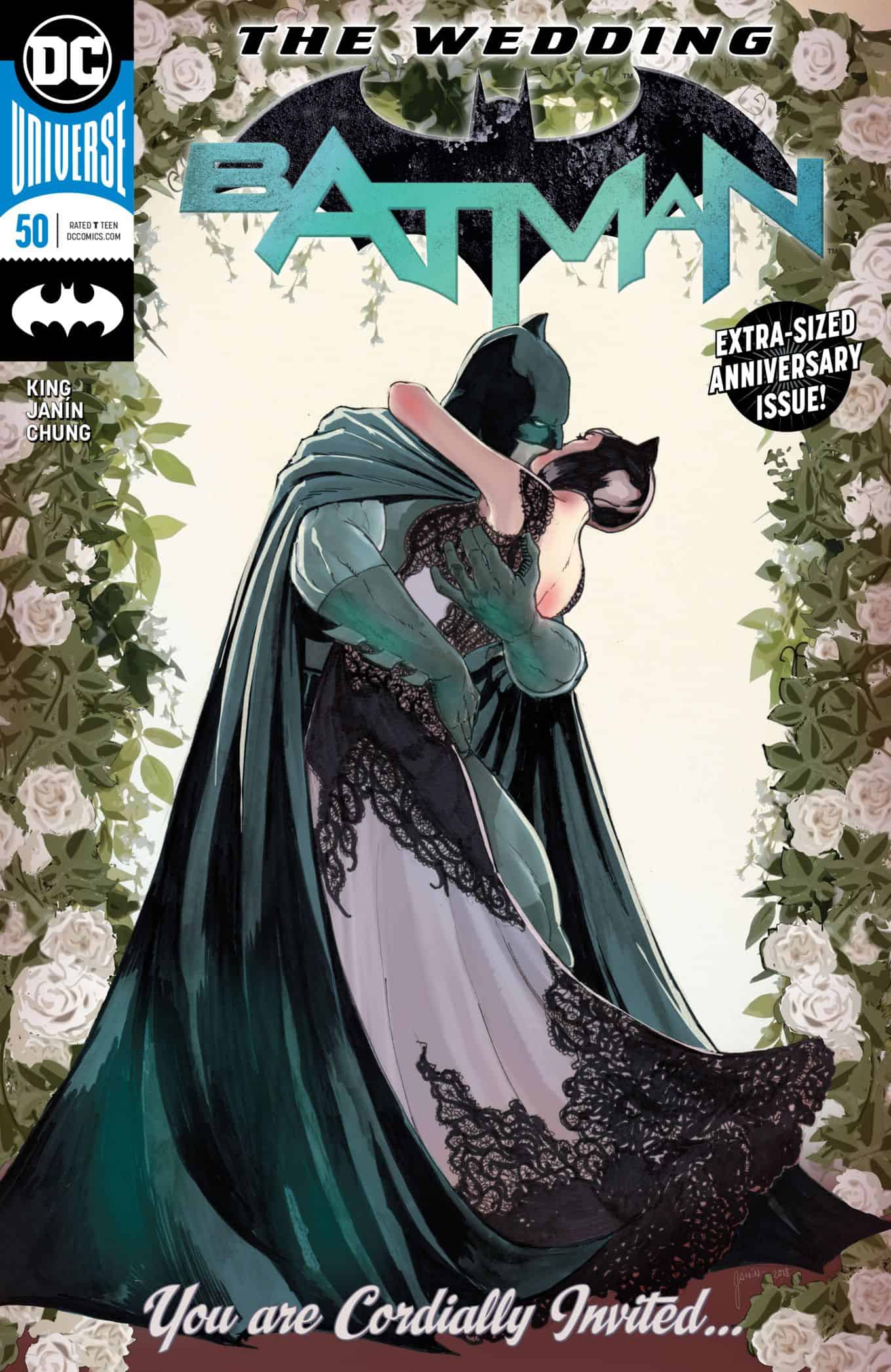 Batman 50 Variant Covers To Top 100 For Dc Comics Wedding Of Batman And Catwoman Here Are The