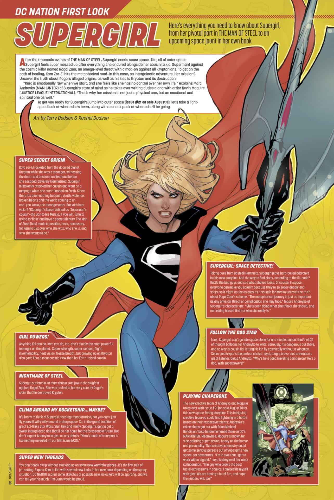 Dc Comics Universe And Supergirl 21 Spoilers The Secret