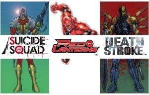 Suicide Squad Deadshot Red Lanterns Atrocitus Deathstroke 500 Banner