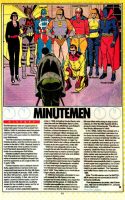 Before Watchmen Minutemen Whos Who Dave Gibbons
