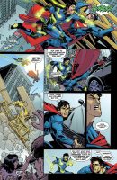 Cully Hamner Superman In Action Comics Annual 1 Fight