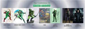 Green Arrow Throughout The Ages With Cw Arrow + Smallville + Comics Iron Silver