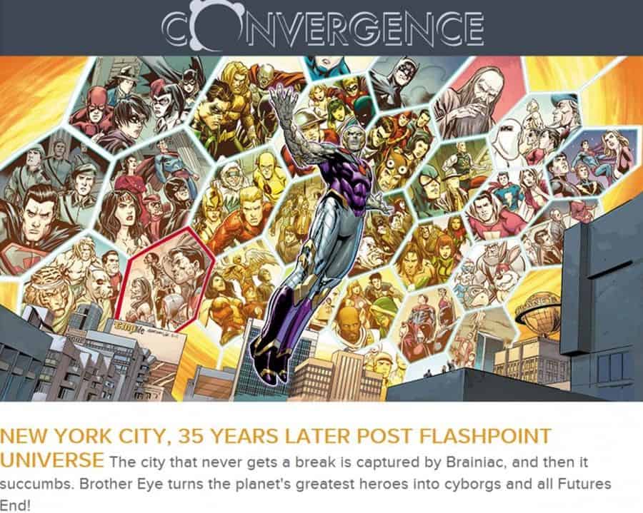 Convergence and the New 52 Futures End city