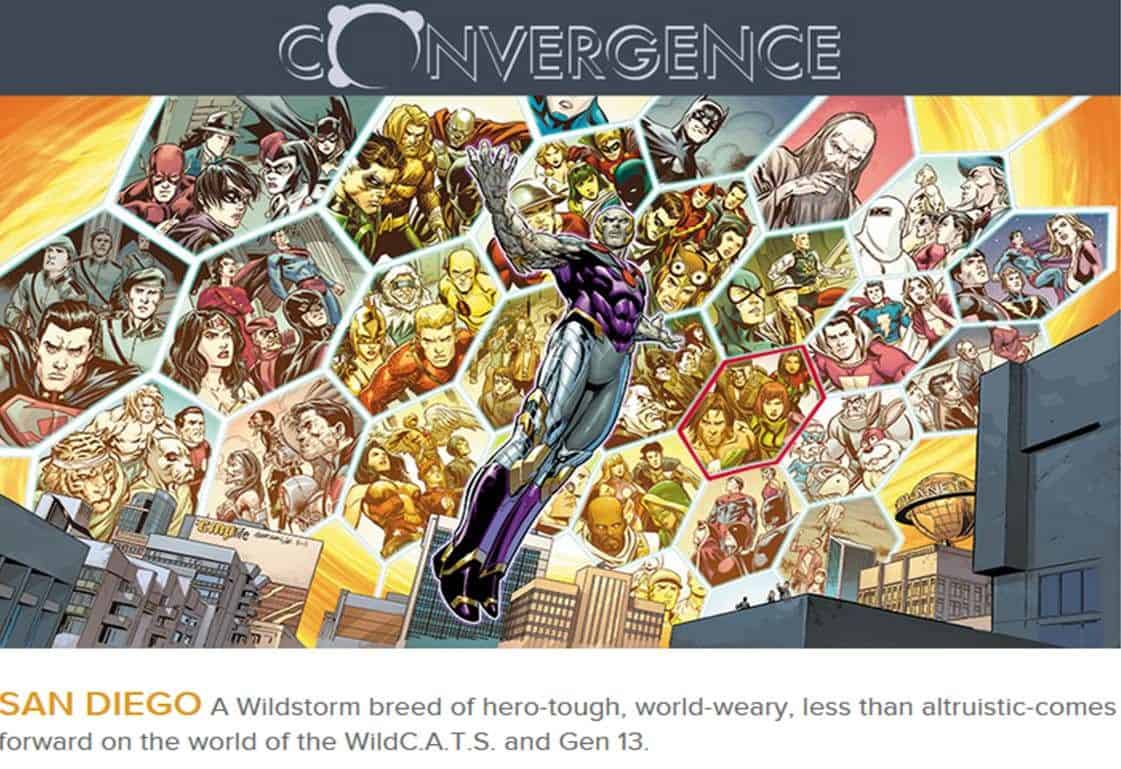 DC Comics Convergence Map Wildstorm characters WildCATS Gen13