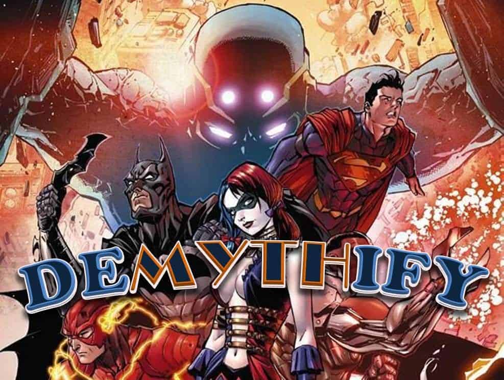 Demythify Convergence #1 connection to New 52 Futures End & Earth 2 World's End