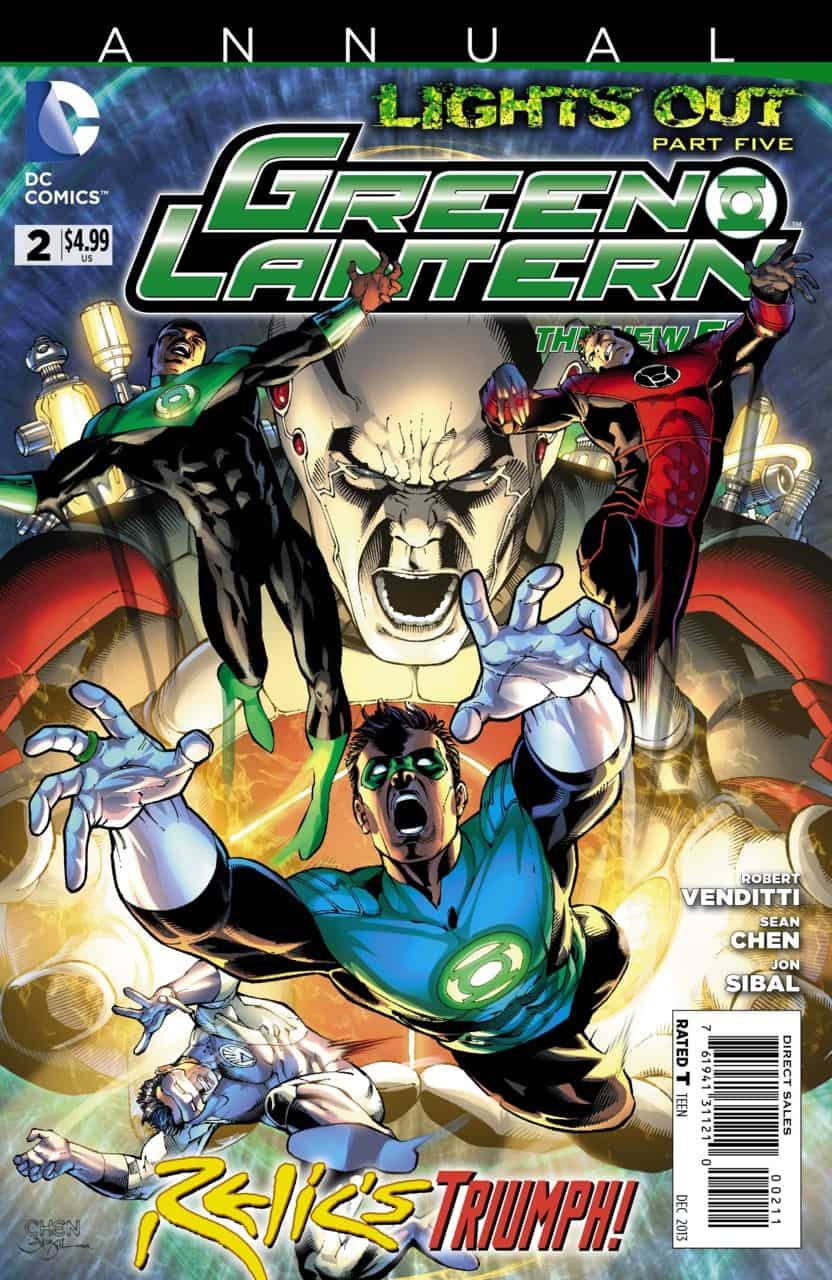 Green Lantern Annual #2 Lights Out finale