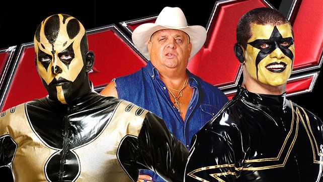 Dusty Rhodes and sons Goldust and Stardust
