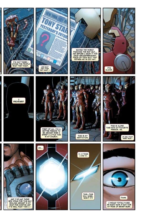 All-New All-Different Marvel Comics Invincible Iron Man #1 Spoilers Preview B