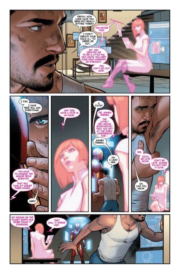 All-New All-Different Marvel Comics Invincible Iron Man #1 Spoilers Preview D