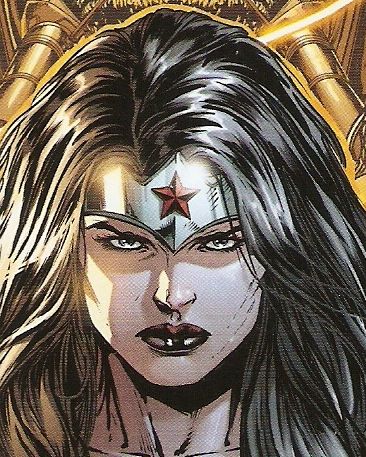 JUSTICE LEAGUE #47 faces - Wonder Woman