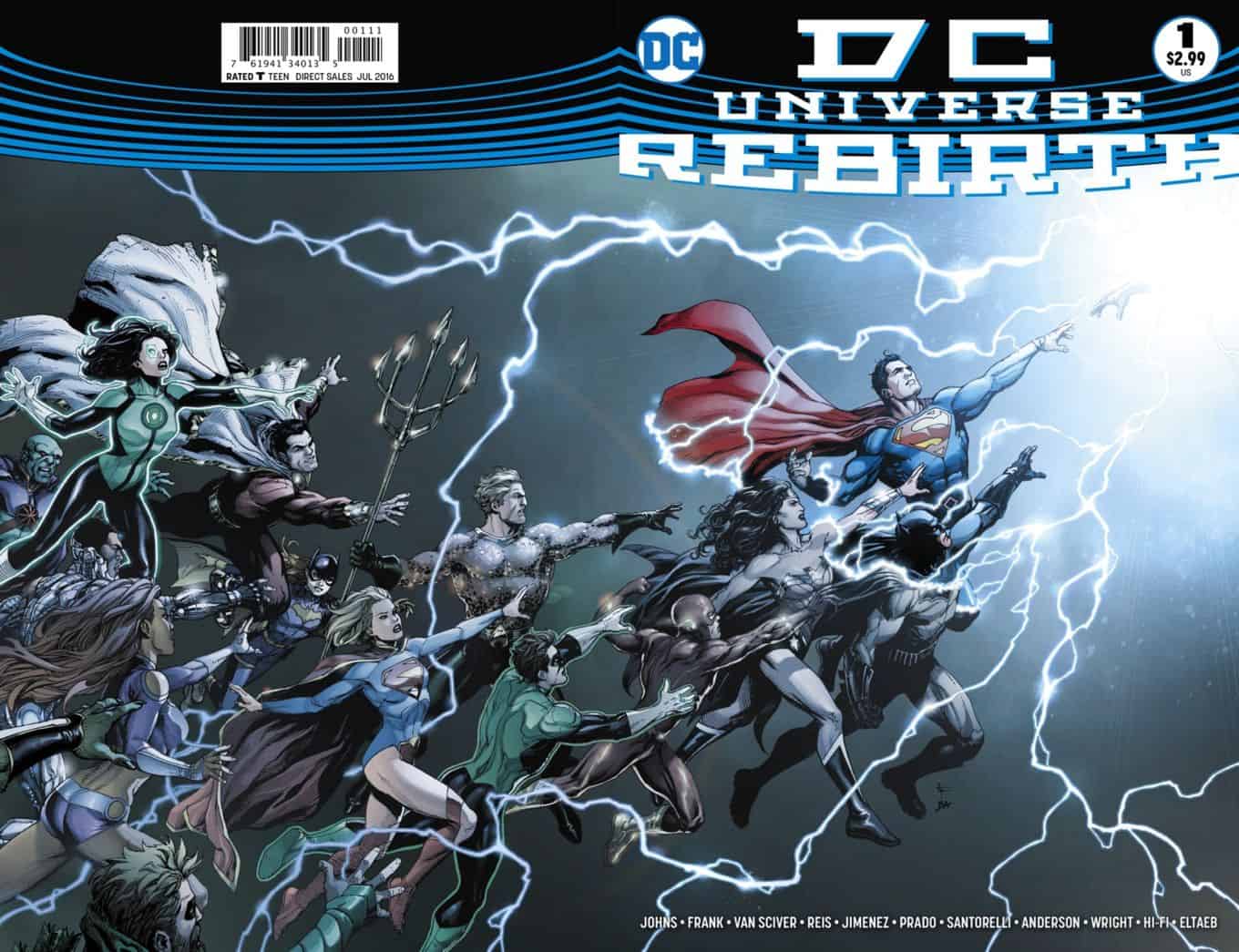 DC Universe Rebirth #1 spoilers preview 1