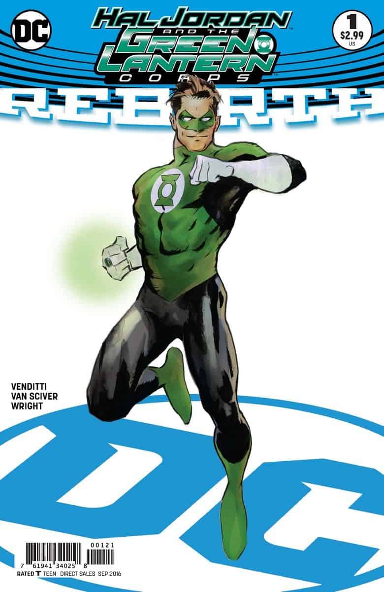 Hal Jordan & the Green Lantern Corps Rebirth #1 spoilers preview B