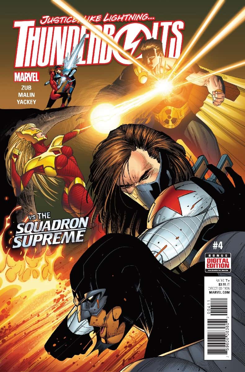 Thunderbolts #4 vs Squadron Supremen Marvel Comics 1