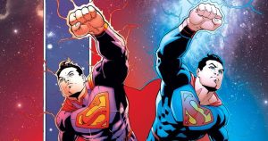 Superman Reborn banner DC Comics Rebirth