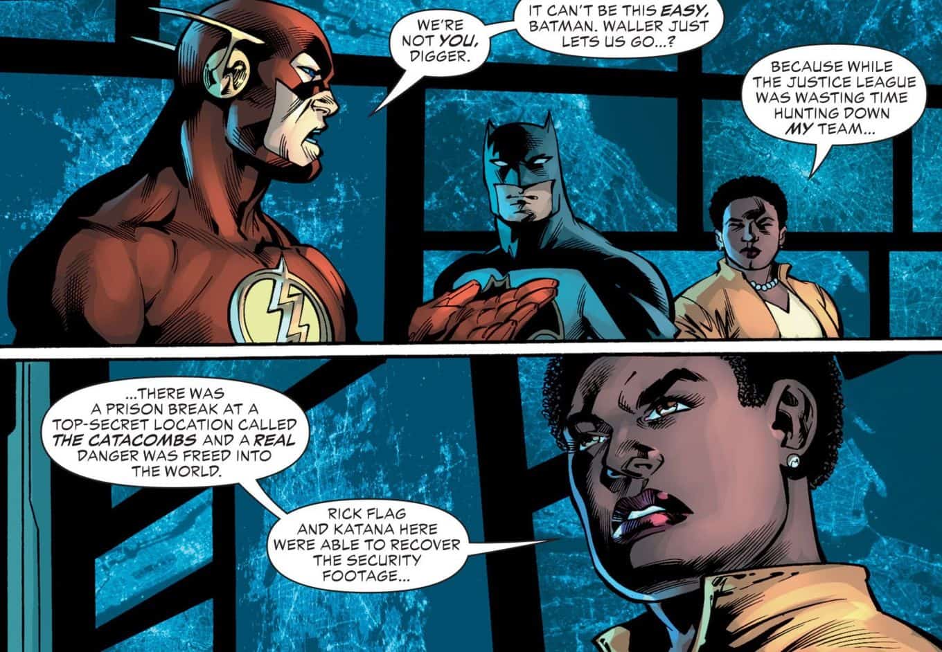 Comic Excerpt] Waller makes a funny (Justice League vs. Suicide Squad #3) :  r/DCcomics