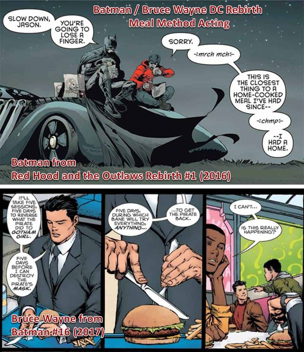DC Comics Rebirth Spoilers: Batman #16 With Batman Vs. Bruce Wayne & Meal  Method Acting? – Inside Pulse