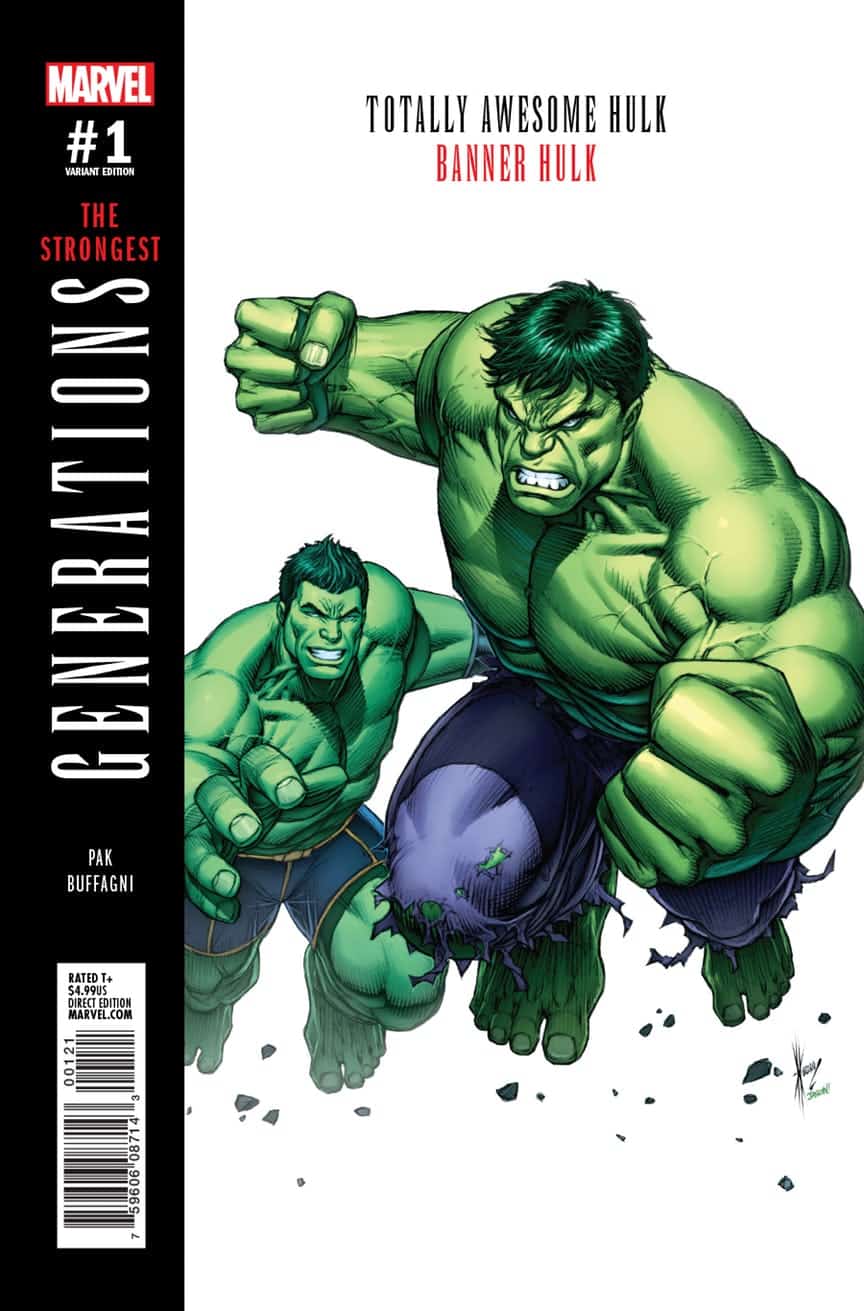 Marvel Comics Legacy & Secret Empire Spoilers: Generations: Totally Awesome  Hulk / Banner Hulk #1, The Strongest, Connects Secret Empire End To Legacy  Launch Via The Vanishing Point? – Inside Pulse