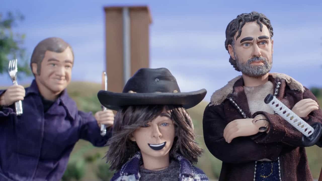 The Robot Chicken Walking Dead Special Zombies Home On ...