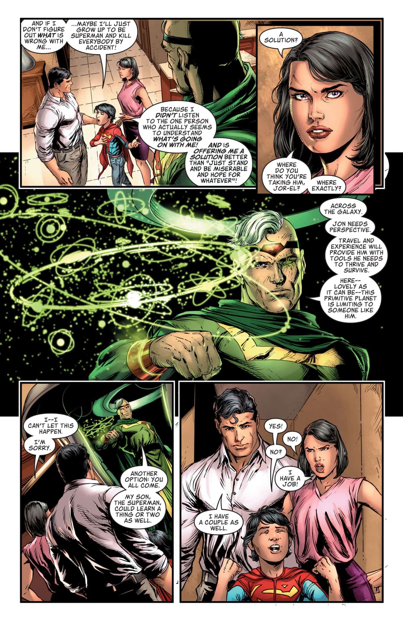 Jor-El & Lois Lane  Man of Steel 