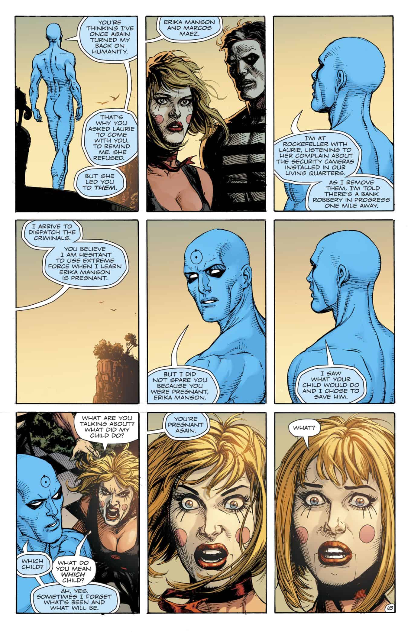 DC Comics Universe & Doomsday Clock #7 Spoilers: The Watchmen’s Doctor Manhattan ...