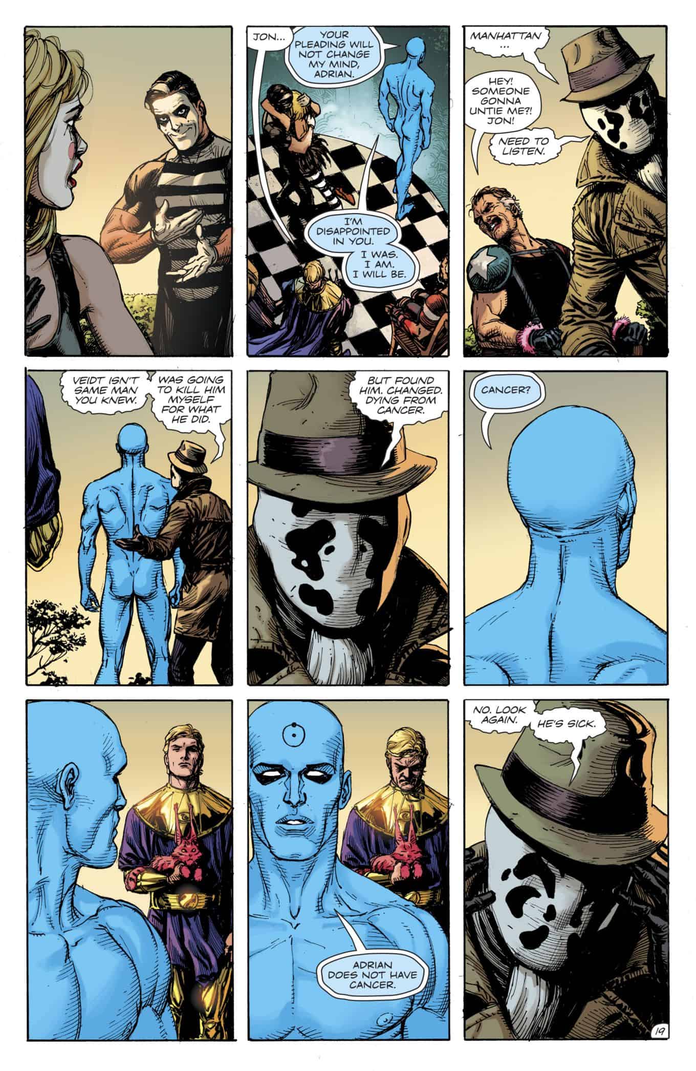 DC Comics Universe & Doomsday Clock #7 Spoilers: The Watchmen’s Doctor Manhattan ...1988 x 3056