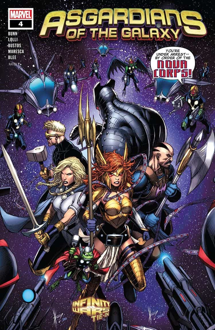 Marvel comics Universe & Asgardians of the Galaxy #4 Spoilers: The