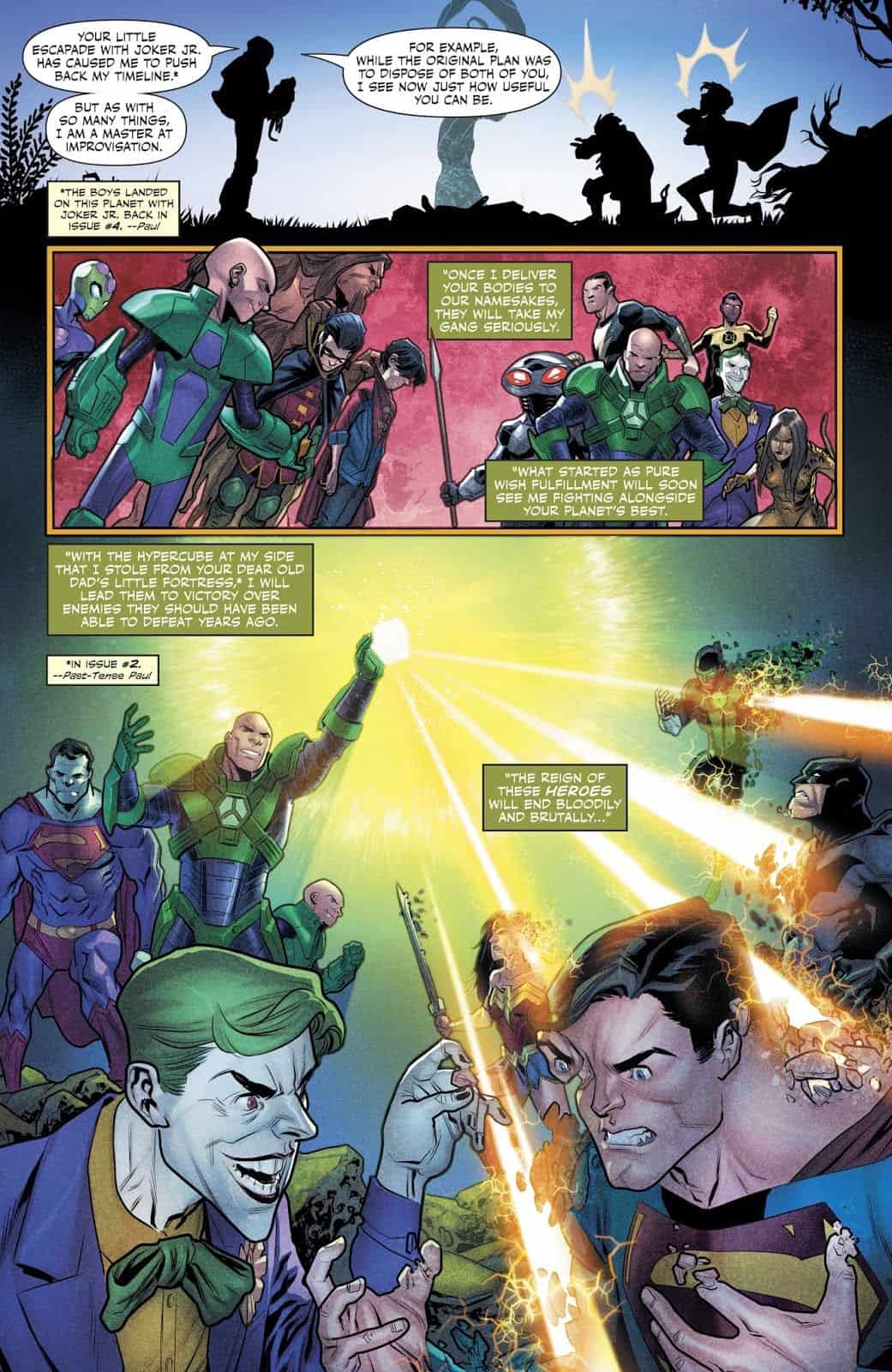 Dc Comics Universe And Adventures Of The Super Sons 6 Spoilers Wtf Is