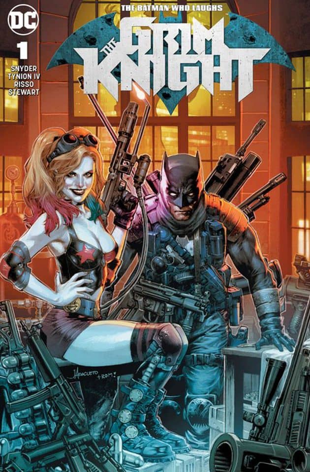 DC Comics Universe & The Batman Who Laughs: The Grim Knight #1 Spoilers: Gun-Toting Batman Gets ...
