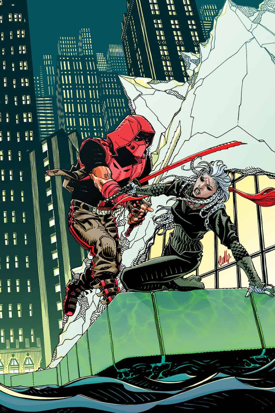 Red Hood Outlaw #35A Hamner Variant NM 2019 Stock Image 