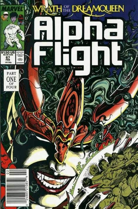 Marvel Comics Alpha Flight #71 Comic Book