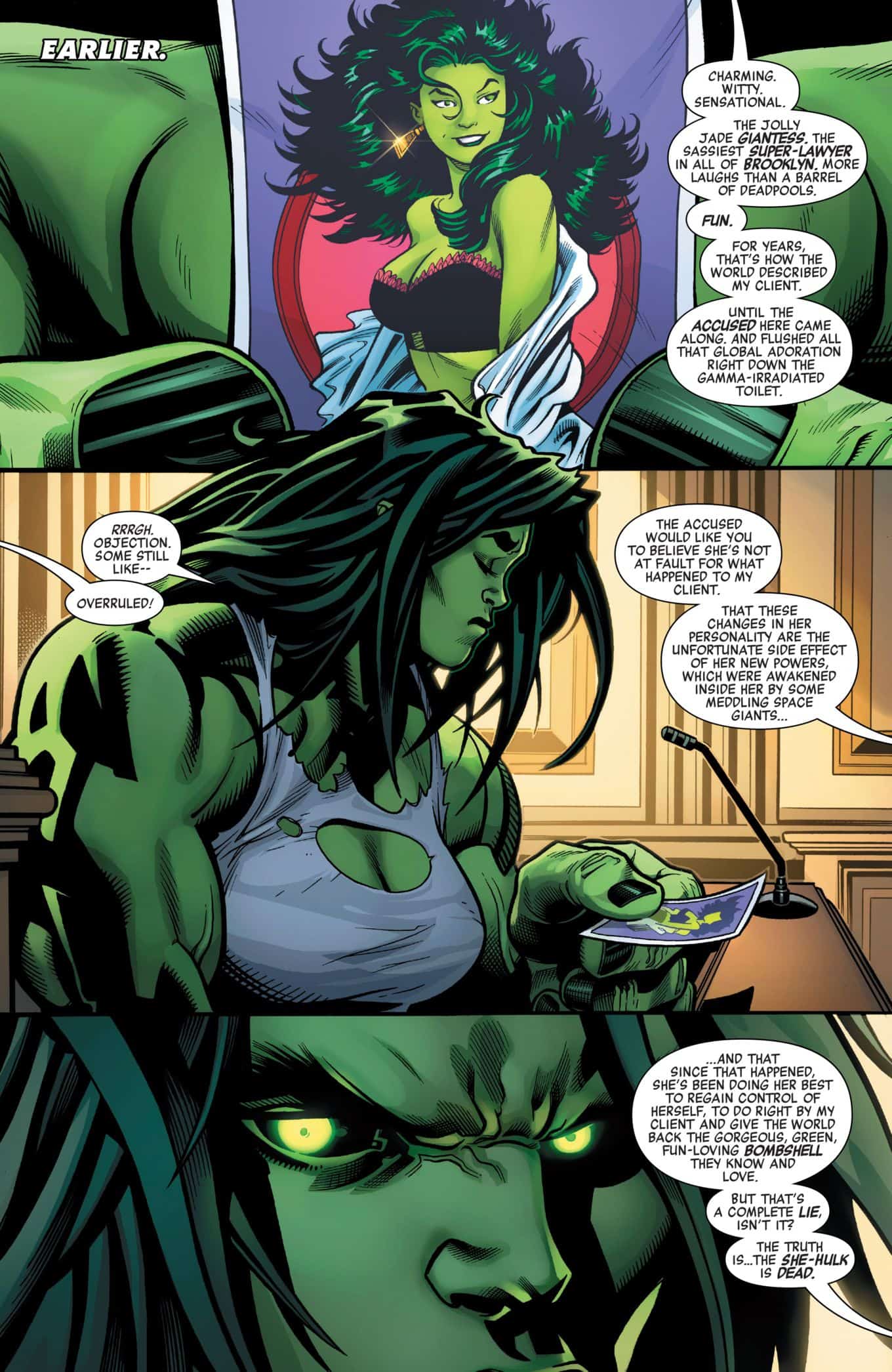 She hulk smash