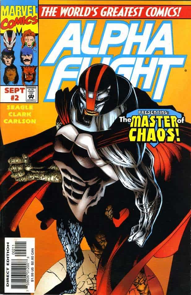 Details about   Alpha Flight #7 February 1998 Marvel Comics Seagle Clark Carlson 