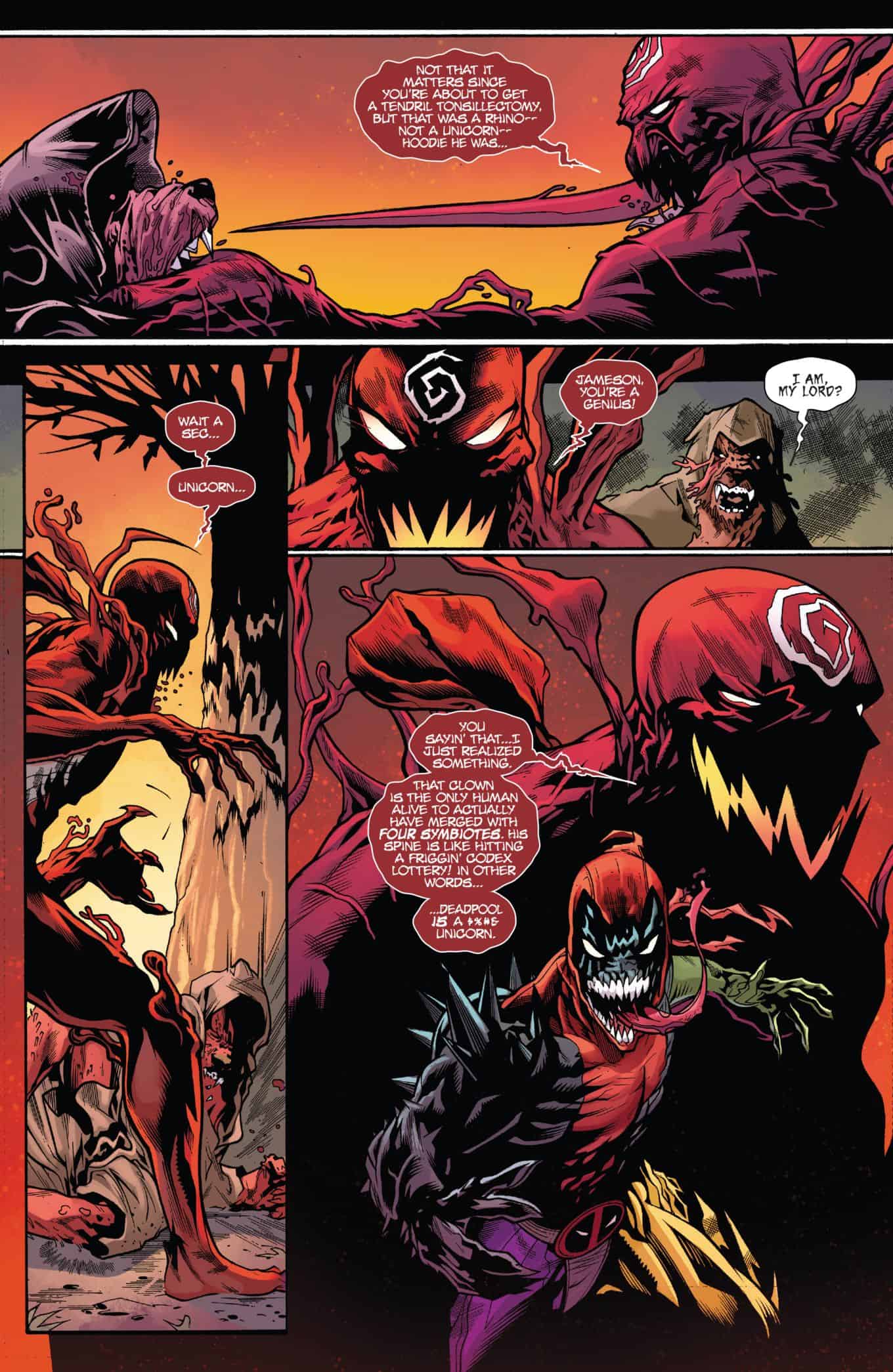 Marvel Comics Universe Deadpool Vs Absolute Carnage 1