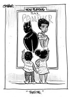 Black Panther By Tom Beland