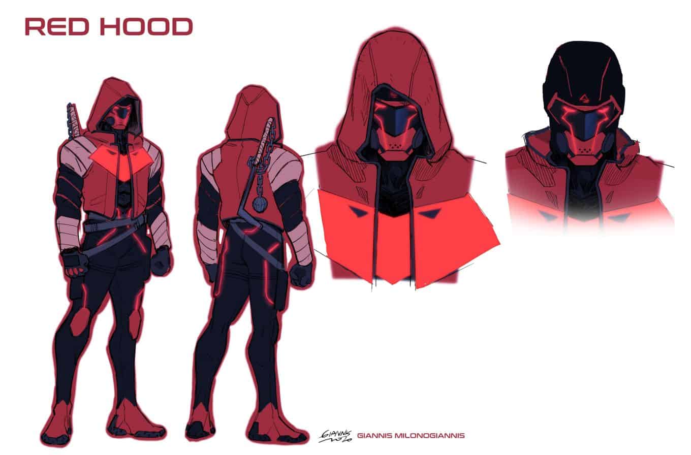 DC Futures State Concept Art - Red Hood 1.