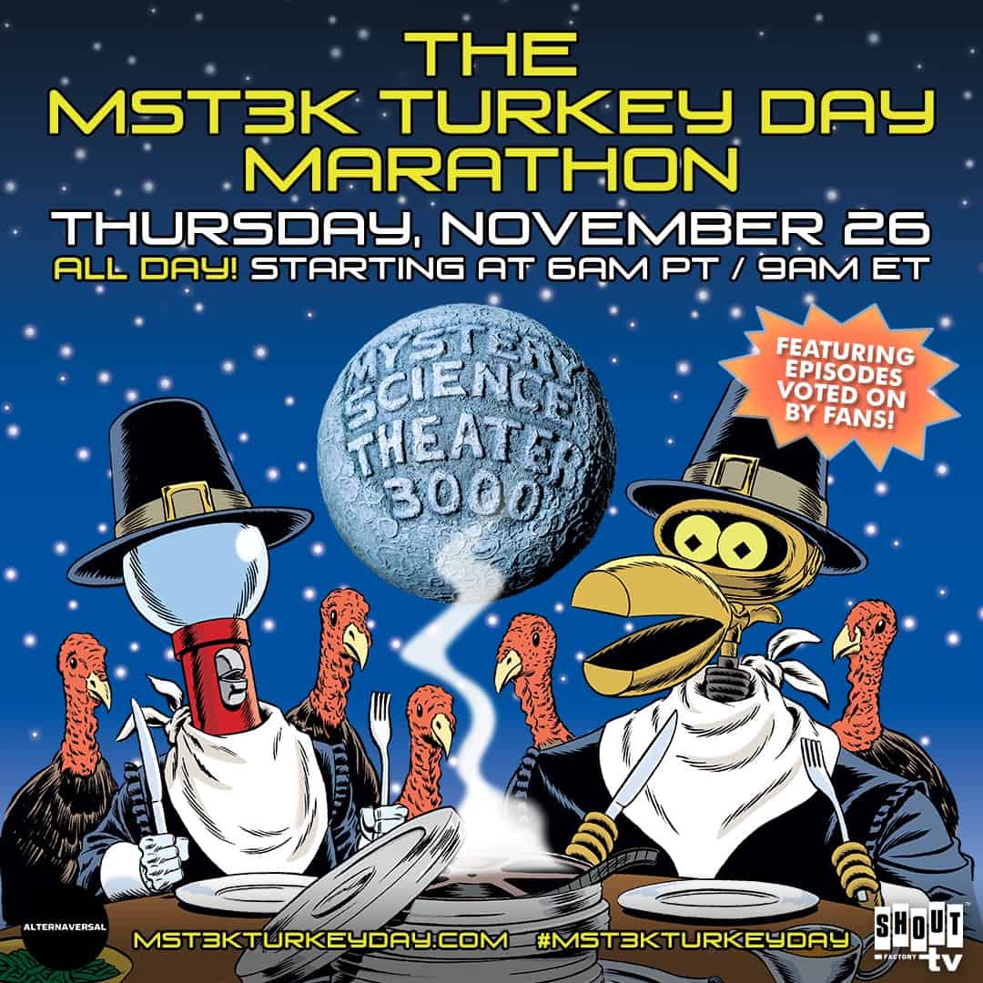 MST3K Turkey Day Marathon Streams On Thanksgiving Inside Pulse
