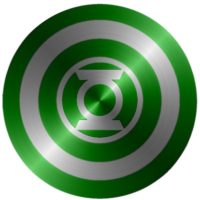 Emerald Knight Logo Green Lantern Shield