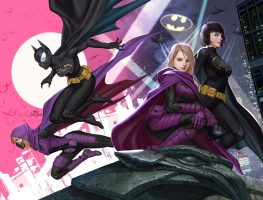 Batgirls 1 Connecting Covers
