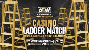 Casino Ladder Match Aew Dynamite Oct 6 2021 Ladders