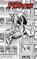 Amazing Spider Man 93 Black And White