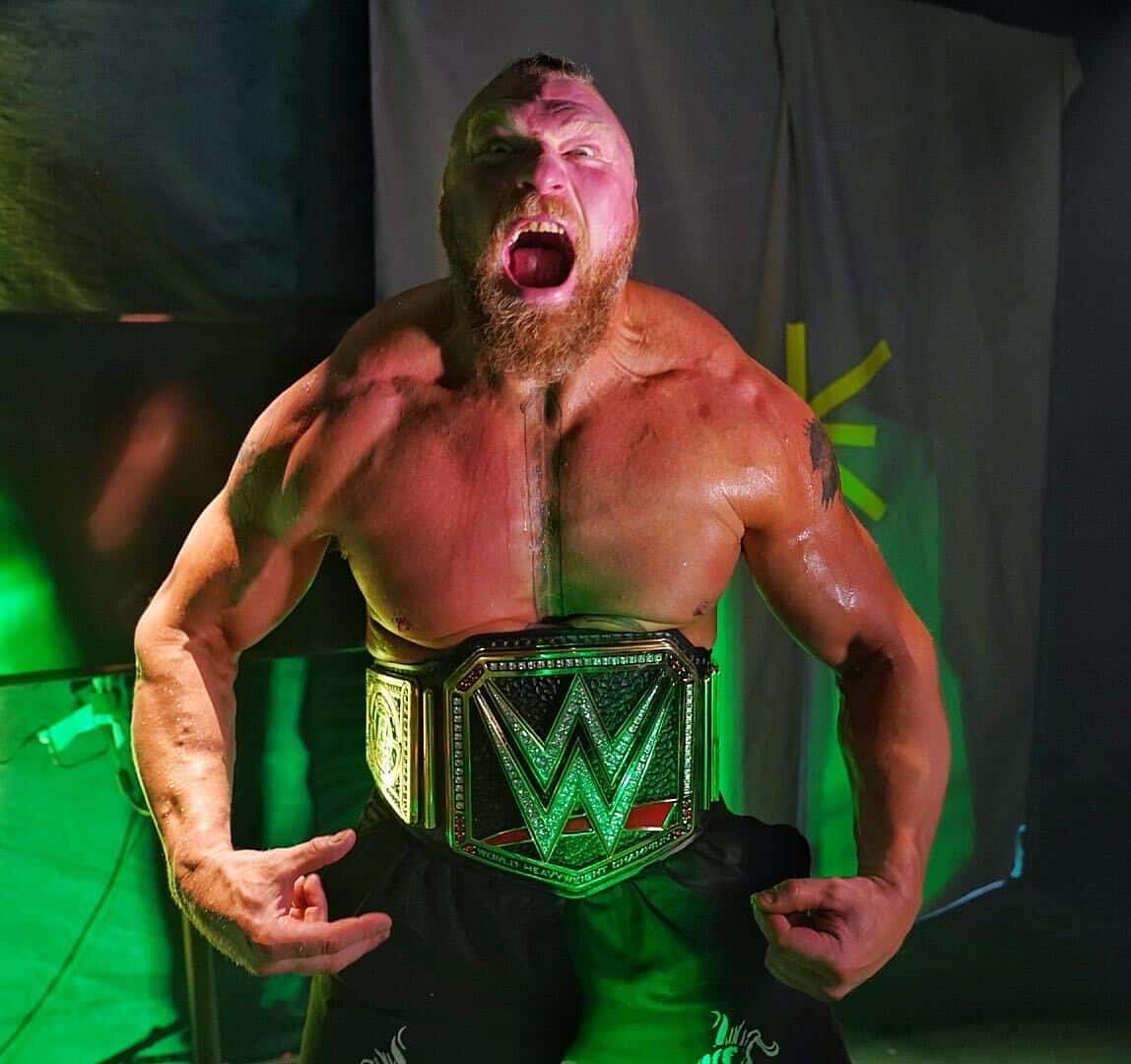 Brock Lesnar Will Defend WWE Heavyweight Championship BEFORE