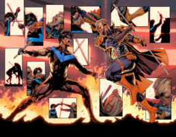 Dark Crisis 2 Interior Pages Deathstroke Vs Nightwing