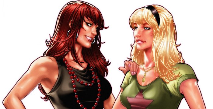 Mary-Jane-Watson-Gwen-Stacy-by-Mark-Brooks-banner-e1651808783402