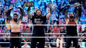 May 20 2022 Bloodline With All The Gold Roman Reigns Usos