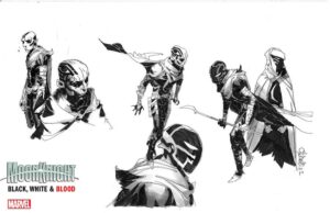 Moon Knight Black White Blood 1 Concept Art For New Moon Knight